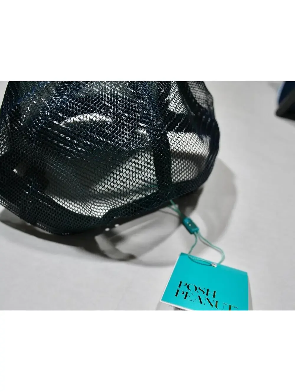 Posh Peanut Baby Brand Women's Navy Blue Trucker Snapback New With Tags